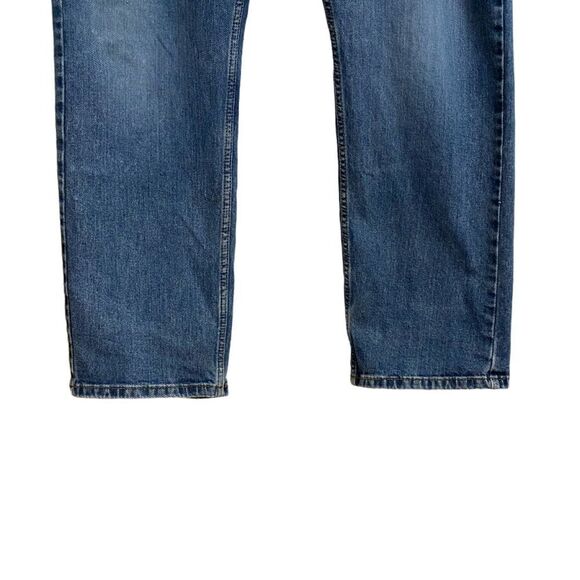 Levi's Men's 505 Straight Leg Blue Jeans Size 40x30 Regular Fit Medium Wash - Picture 5 of 16